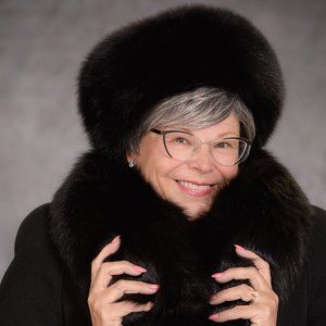 Meet your Posher, The FUR Lady ...Grandma Barb.